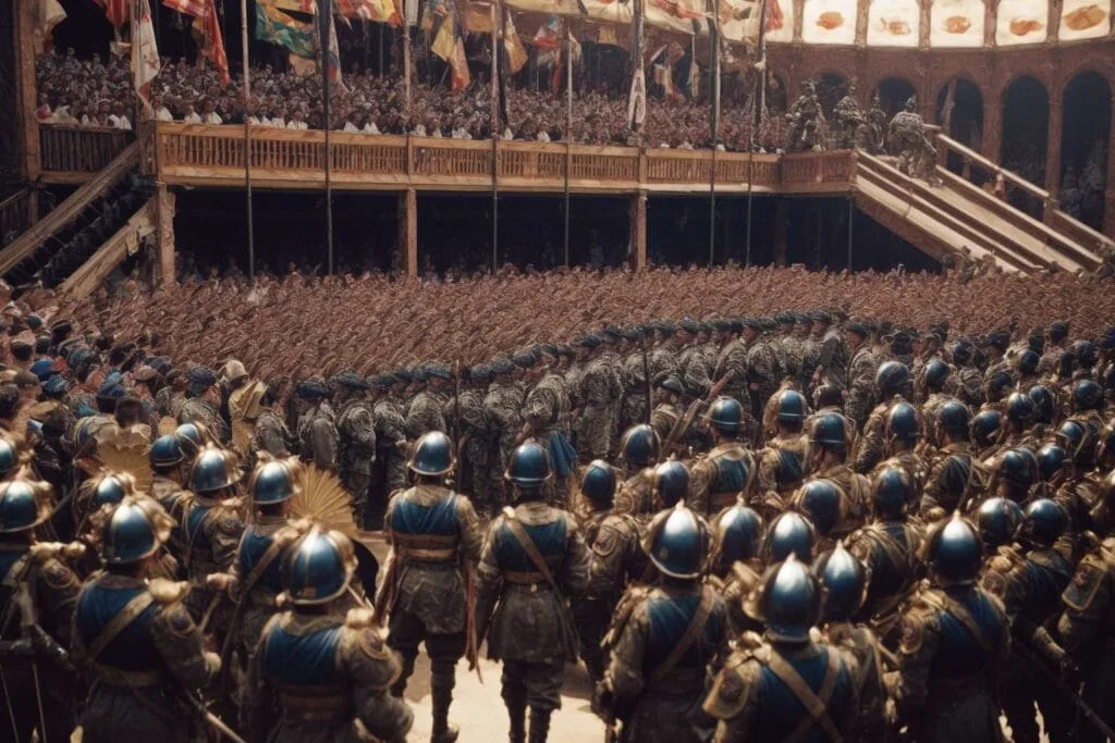 Commanding Troops